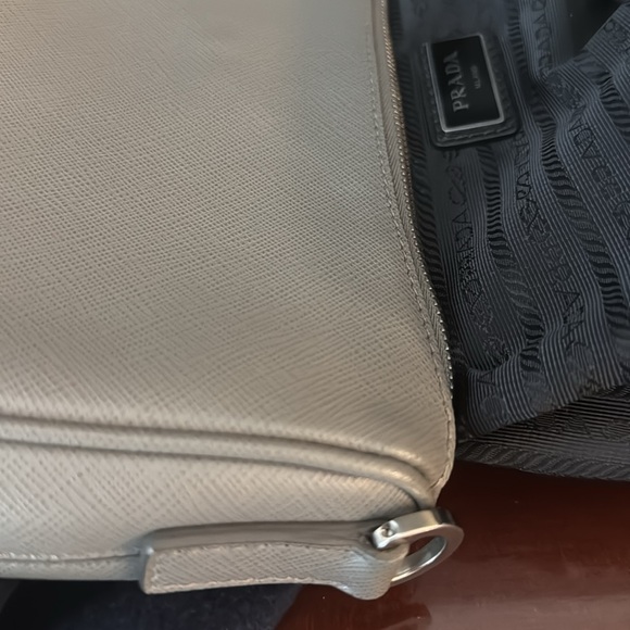 Prada Gray Women's Bag with Matching Wallet - Picture 8 of 17